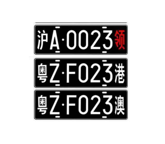 中融电动汽车标，中国机动车辆总共有21种牌照，你都见过吗