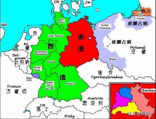 东德西德统一 苏联好处:战败国德国被一分为二，为什么经济发展快？