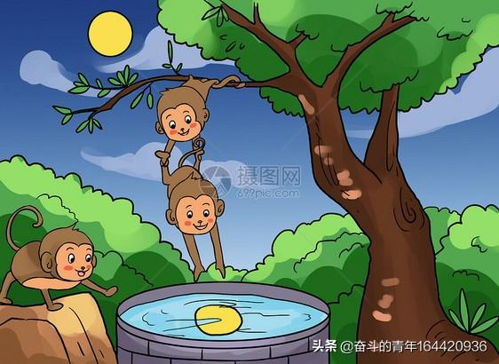 小猴子捞月亮小猴子捞月亮故事在线听