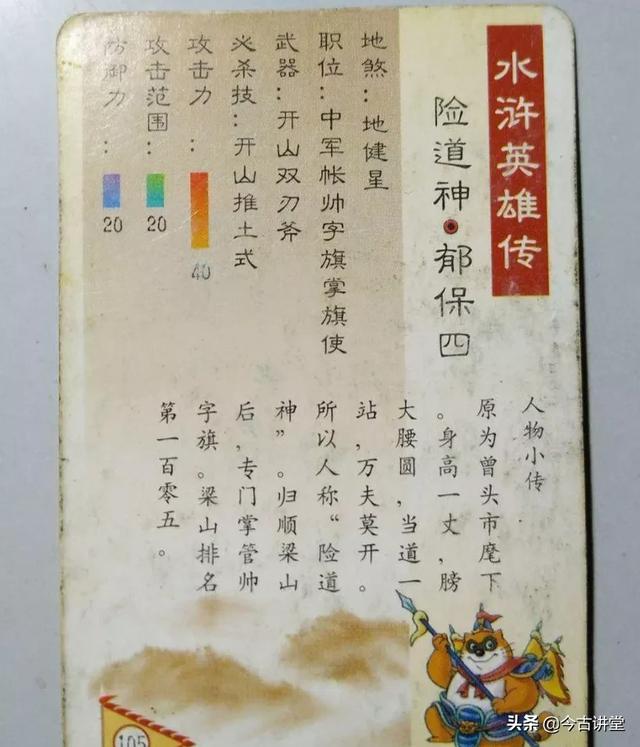 石将军石勇:梁山108好汉里，哪些人在原著中没说一句话，存在感几乎为零？