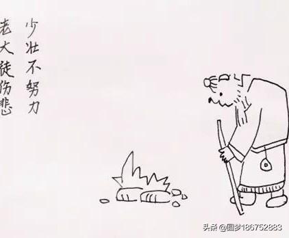 俗话说少壮不努力老大徒伤悲是什么意思