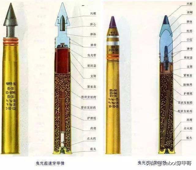 鸳鸯炮弹:与其使用尾翼脱壳稳定穿甲弹为什么不直接缩小坦克炮的口径呢？