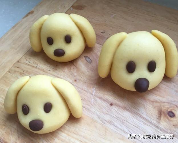 香蕉小狗造型做法大全:香蕉动物造型做法大全 动物形状的包子馒头应该怎么做？