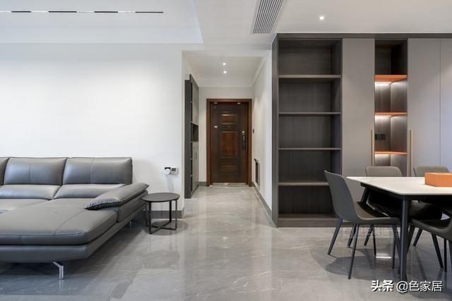 头条问答 - 白门白墙浅灰色地砖,配什么颜色电视背景墙?(19个回答)