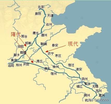 隋唐大运河:隋朝的国都在西安，为什么要修建京杭大运河？