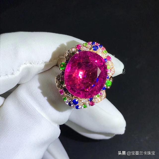 碧玺戒指一般多少钱,大家来说说碧玺戒指什么颜色好？
