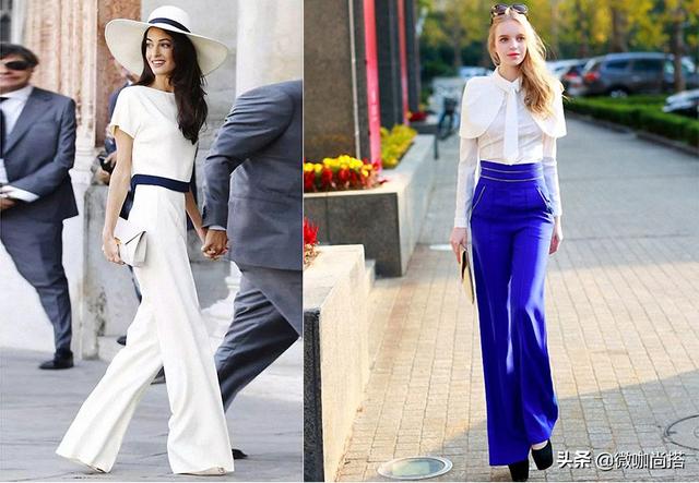 长阔腿裤应该配什么类型的上衣