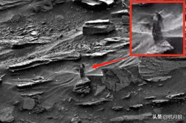 卫星拍到巨大罕见生物，火星上存在地外生物NASA疑似拍到不明生物，这东西是什么