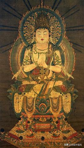 大日如来是密教最根本的本尊,在金刚界与胎藏界两部密教大法中,都是