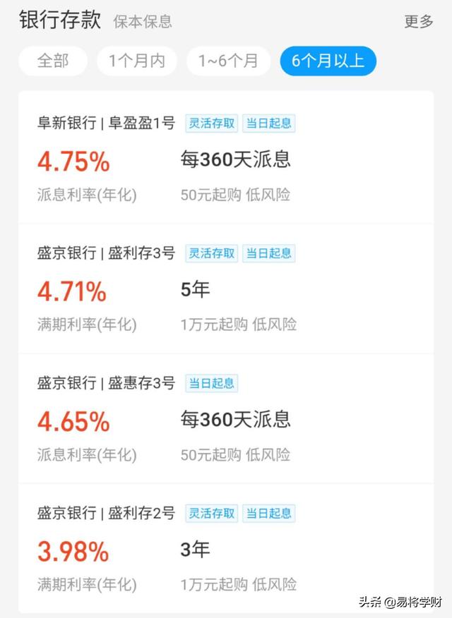 目前有哪些银行利率可以达到三年期4.25%呢？插图19