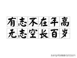 “无志空长百岁,有志不在年高”,你觉得这句话有道理吗？为什么？
