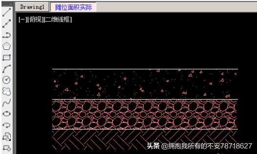 cad中怎么绘制路面结构做法断面图?
