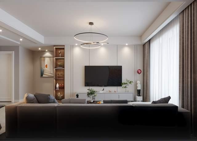不做吊顶，电视墙怎么设计？插图31