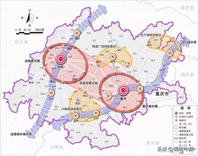 贵阳和成都哪个城市更大，20年后，贵阳会成为成都、重庆之后的成渝都市群的第三城吗？