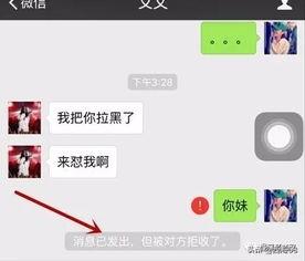 微信被对方拉黑后删除，发消息会显示什么