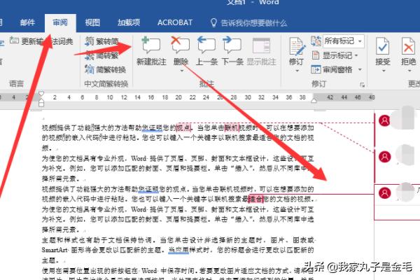 如下图所示,选中需注释的词汇,点击插入尾注word的批注功能怎么用