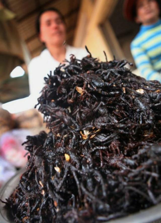 油炸毒蜘蛛:油炸毒蜘蛛可以吃吗 家里有蜘蛛怎么办，如何消灭？