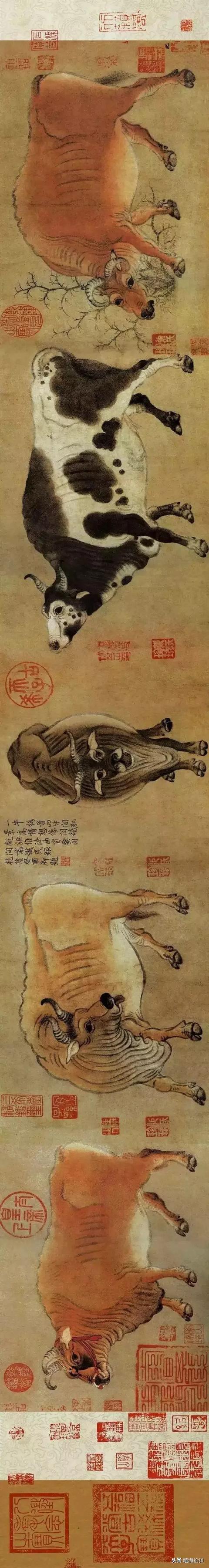 五牛图:韩滉《五牛图》绘画始末 《五牛图》是韩滉最高的绘画水平吗？