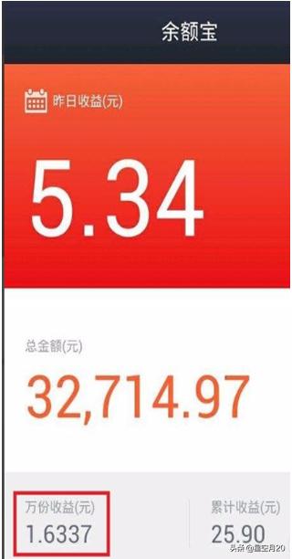 余额宝怎么收益,余额宝的收益是怎么计算？