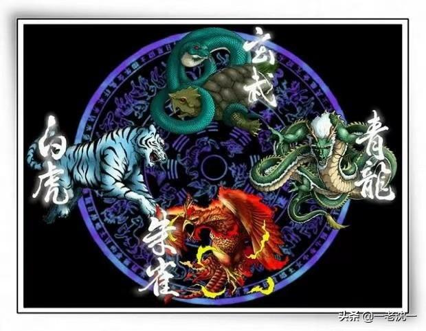 左青龙，右白虎，前朱雀，后玄武是什么意思？