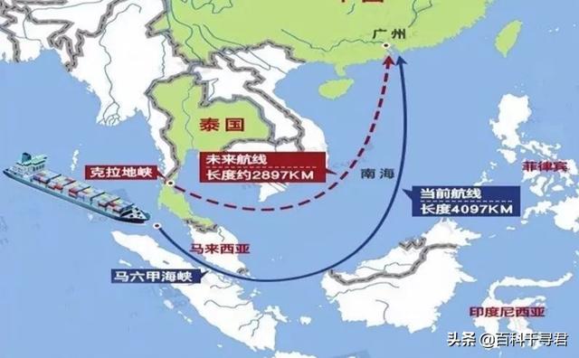 马六甲海峡位于:泰国为什么不在狭长的半岛之间挖一条运河，从而取代马六甲海峡