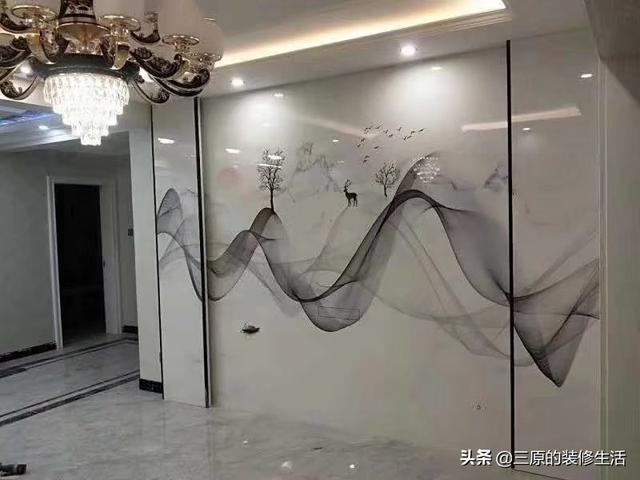 不做吊顶，电视墙怎么设计？插图128