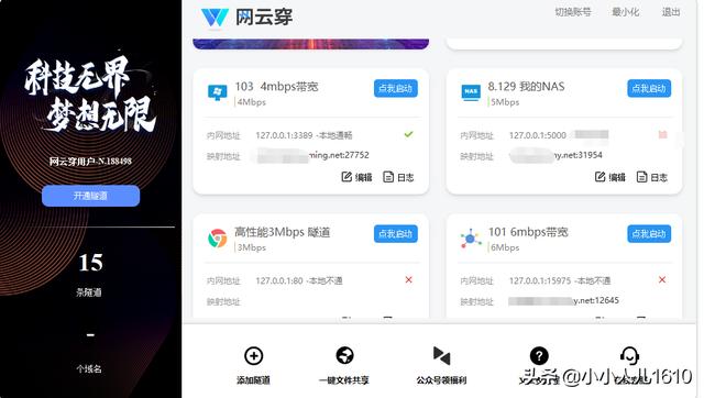 内网穿透好用的软件有没有,快点来一个？