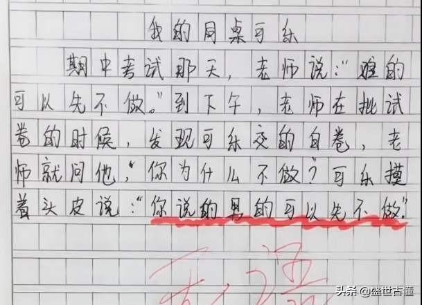 小学生作文全篇,小学生作文50字大全