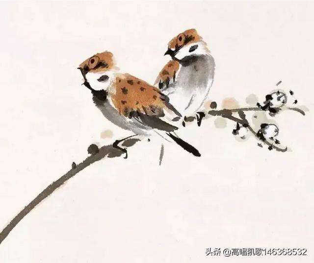 可以请你介绍一个文学作品或者绘画中鸟的形象吗？