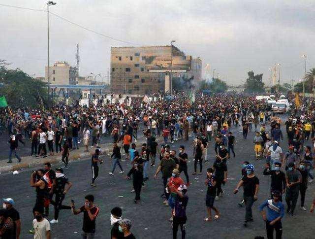 巴格达示威变成骚乱,已触犯伊拉克底线,美国还会插手吗？