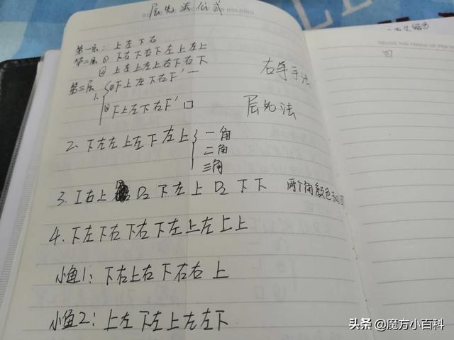 三阶魔方层先法？