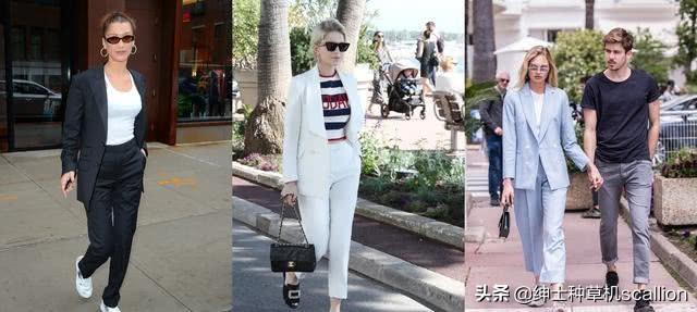 女生不喜欢穿高跟鞋，那么穿西装鞋子要怎么搭配？插图12