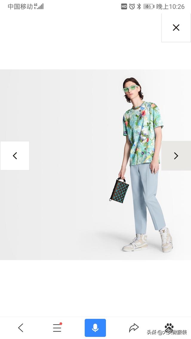 一件LV短袖男T恤售价7500元，和某宝59元2件，材料面料差不多吗？你怎么看？插图1