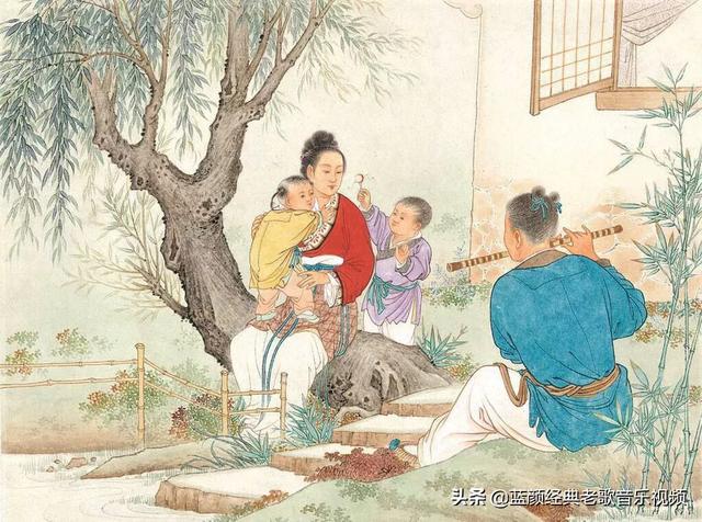 牛郎织女电影:马上要七夕了，小时候有没有趴在葡萄架下听牛郎织女相会的声音？