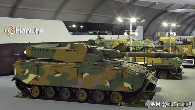 貂鼠坦克歼击车:韩国最新展出的“红蜘蛛”步兵战车又借鉴了几个国家的技术？