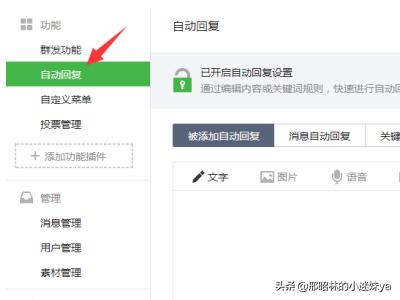 如何开启微群的消息自动回复功能(如何群消息自动答复)