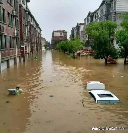 郑州的水淹车去哪了，汽车在不开的情况下被水淹了，水退之后能正常开吗