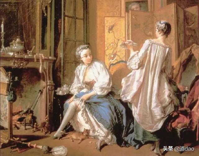 如何看待西方画家布歇的写实女人油画,柔媚娇艳却不受后世推崇的现象？