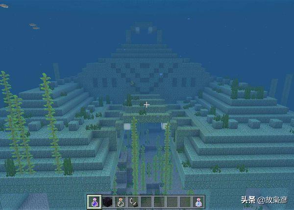 我的世界海晶城堡怎么建？