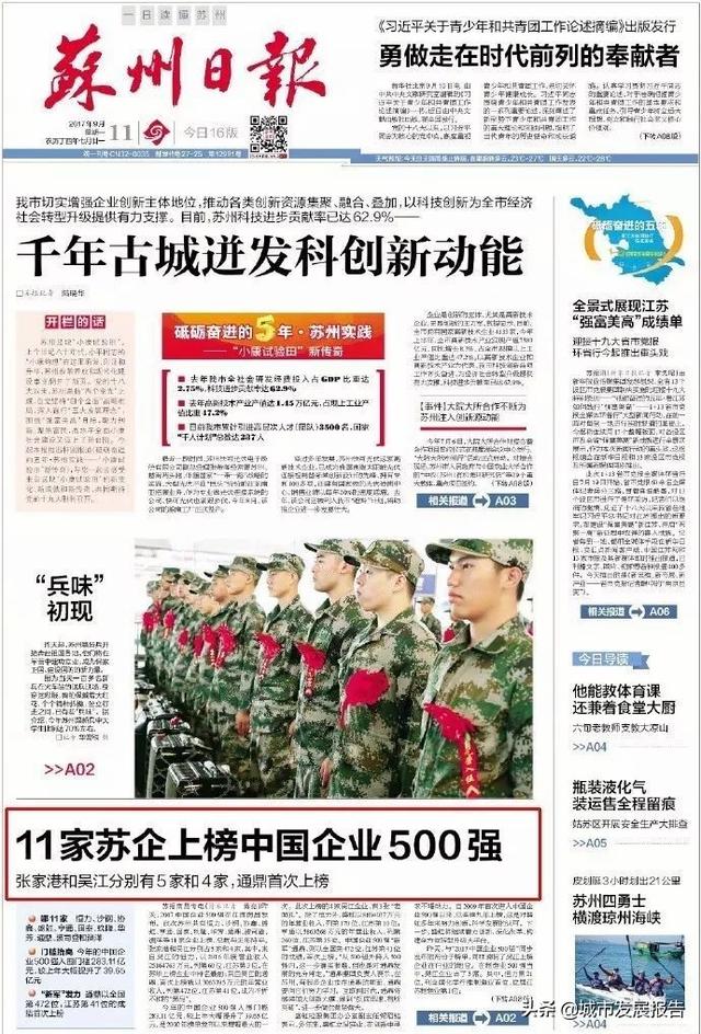 苏州GDP这么高，有哪些知名企业