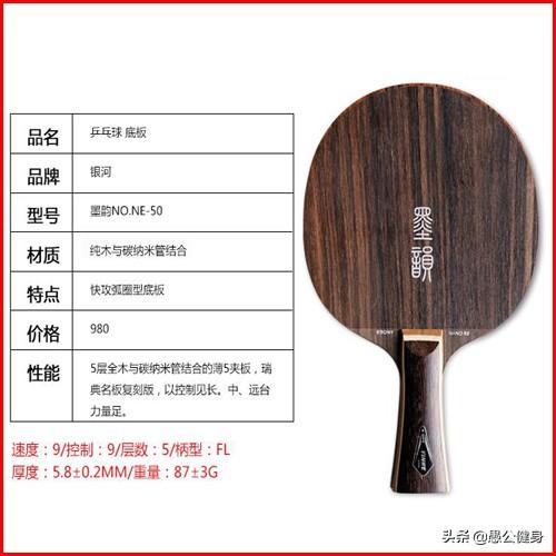 千元以内的乒乓球直拍，适合中年人体力的，性价比高一些的有哪些选择？插图6