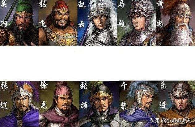 三国时代,曹魏有五子良将,刘蜀有五虎上将,孙吴有哪五位可以与之相比呢？