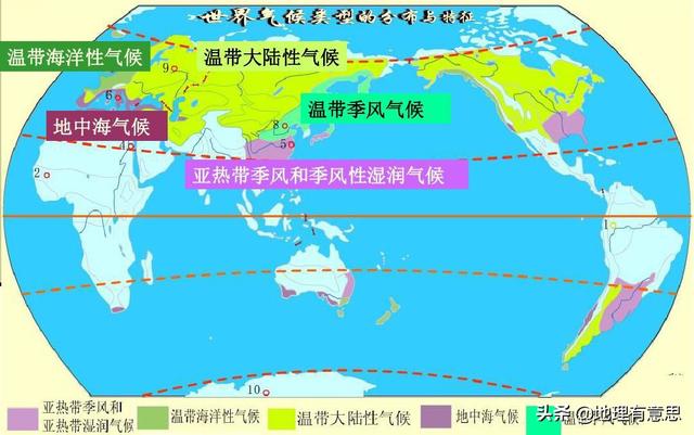 亚热带季风气候特点:亚热带季风气候特点及分布 亚热带季风气候与亚热带季风性湿润气候是一样的吗？