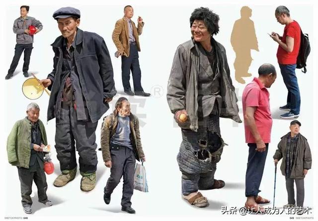 美术生的人物素材在哪里找？