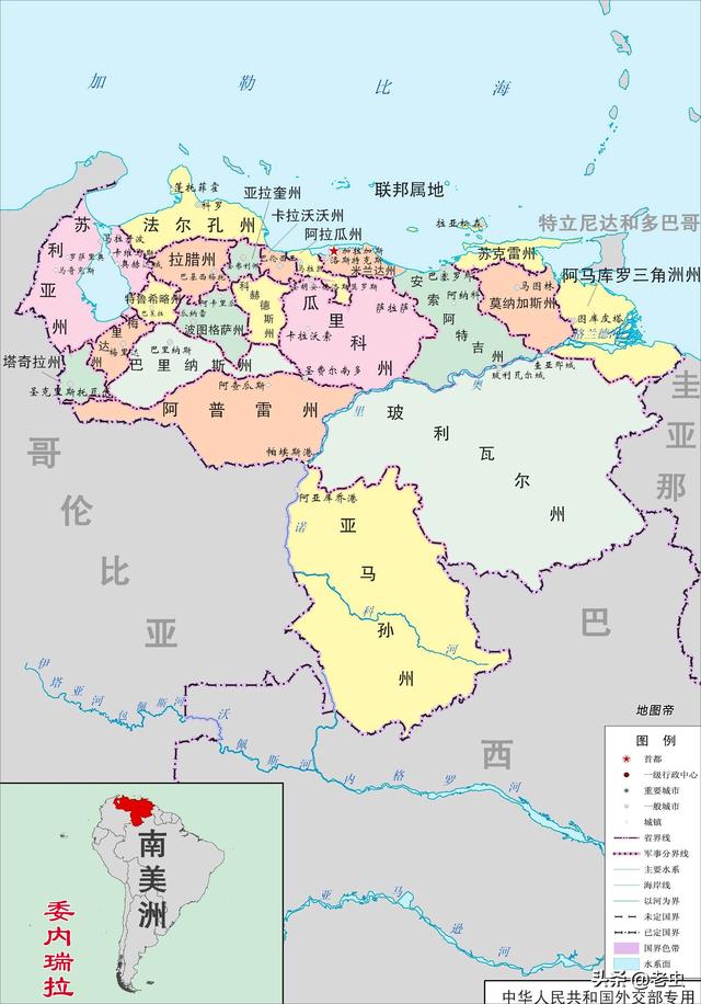 史德拉海牛的生存现状:委内瑞拉是一个怎样的国家？ 史德拉海牛的位置