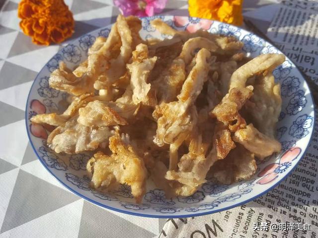 蘑菇怎么炸好吃？