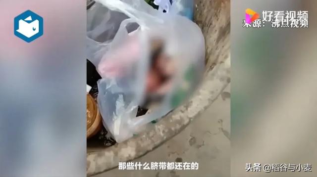 厕所产子误以为死婴丢弃，湖南怀化一垃圾桶内发现一名死婴，警方监控发现弃婴者，怎么看