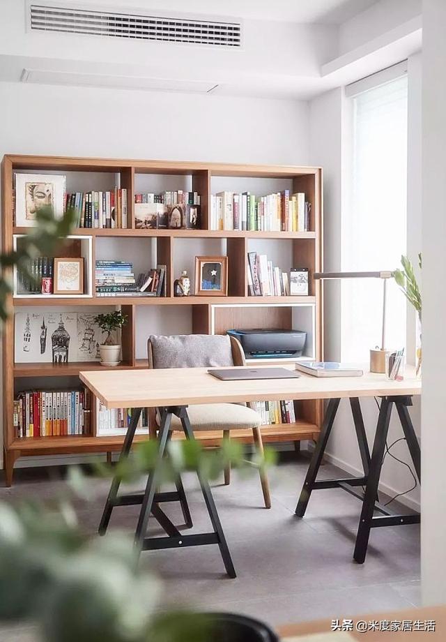 如何设计开放式书房有没有高颜值的开放式书房案例