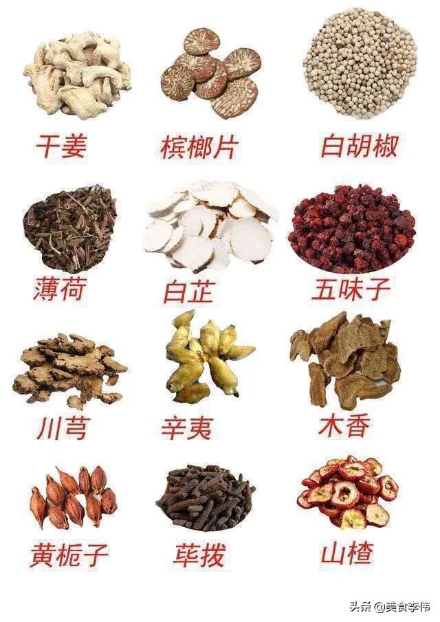 卤肉的配料有哪些
