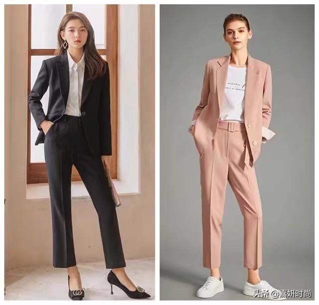女生不喜欢穿高跟鞋，那么穿西装鞋子要怎么搭配？插图114